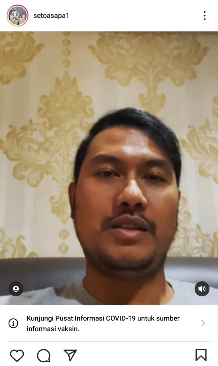 Terpapar Covid-19, Bupati Sinjai Beberkan Manfaat Vaksinasi