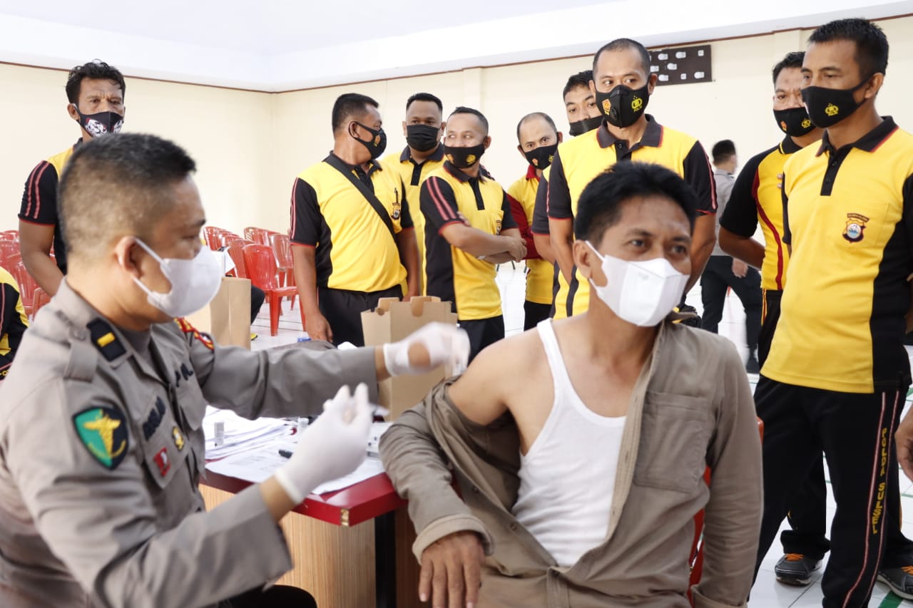 Polres Bulukumba Gelar Vaksinasi Booster