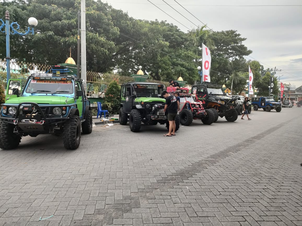 Dibuka Resmi Bupati Sidrap, 150 Offroader Sulselbar Siap Jajal  Bumi Nene Mallomo