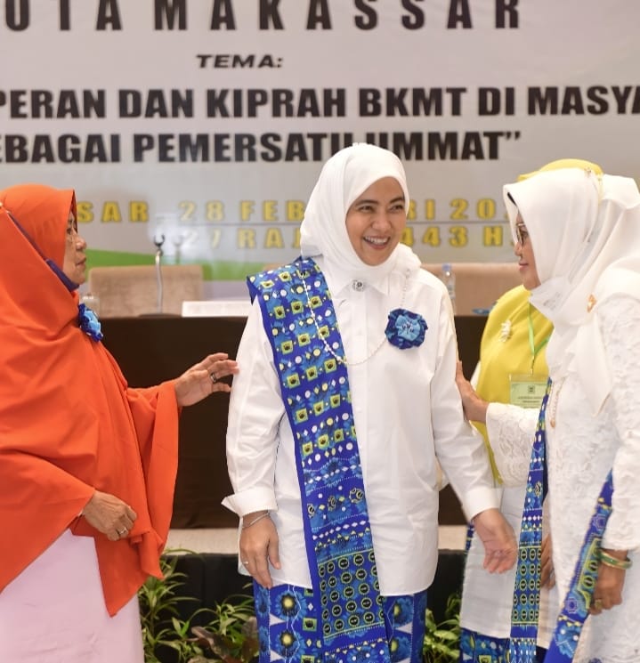 Aliyah Mustika Ilham Kembali Pimpin BKMT PD Kota Makassar