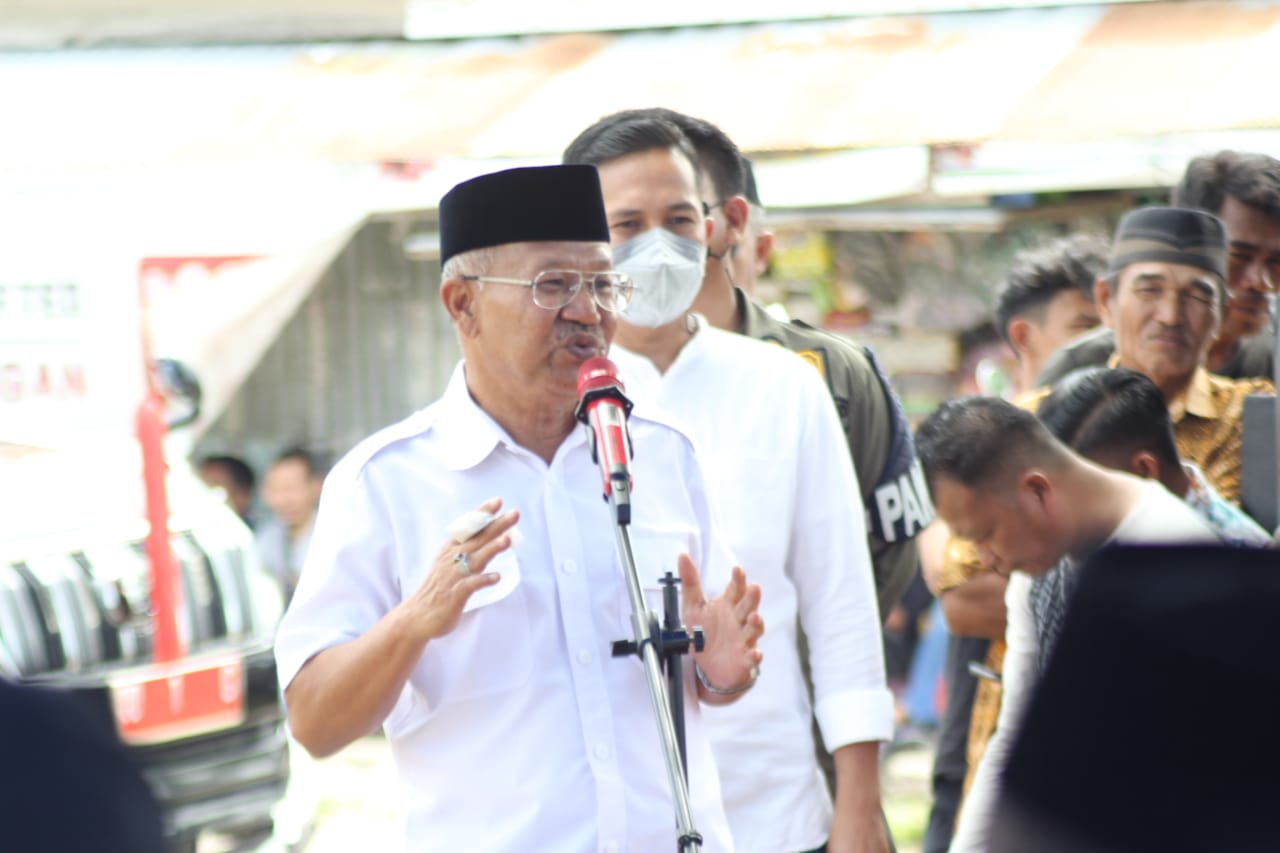Iksan Iskandar Apresiasi Pembangunan Masjid Hj Nursyamsiah