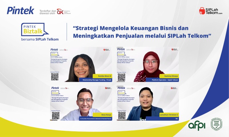 Pintek dan SIPLah Telkom Dorong UKM Optimalisasi TAB 2022
