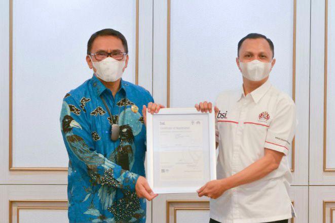 Jasa Raharja Terima Sertifikat ISO 22301:2019