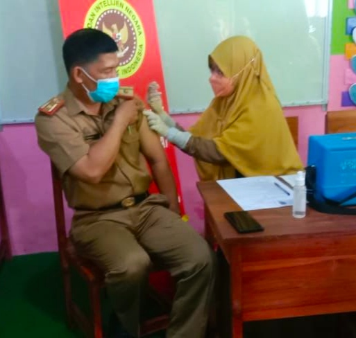 ASN Pemerintahan dan Guru di Lembang Parang Ikut Vaksin Booster