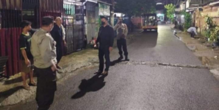 Polisi Patroli di Wilayah Rawan Tindak Kriminalitas