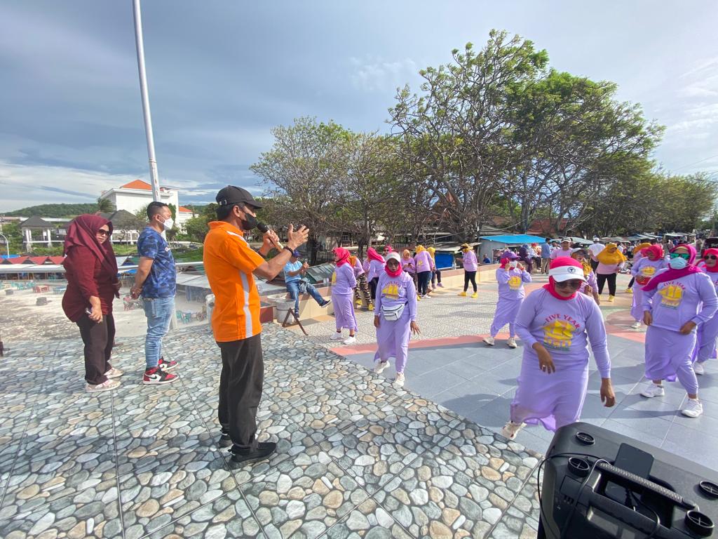 Disparpora Soft Launching Senam We Love Bulukumba