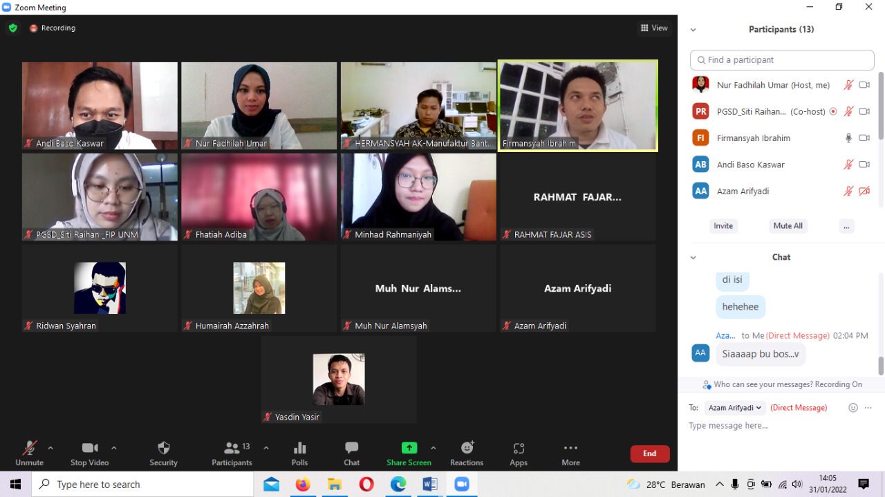 Tim Penelitian UNM Bekerja Sama LPDP Gelar FGD dengan Iduka