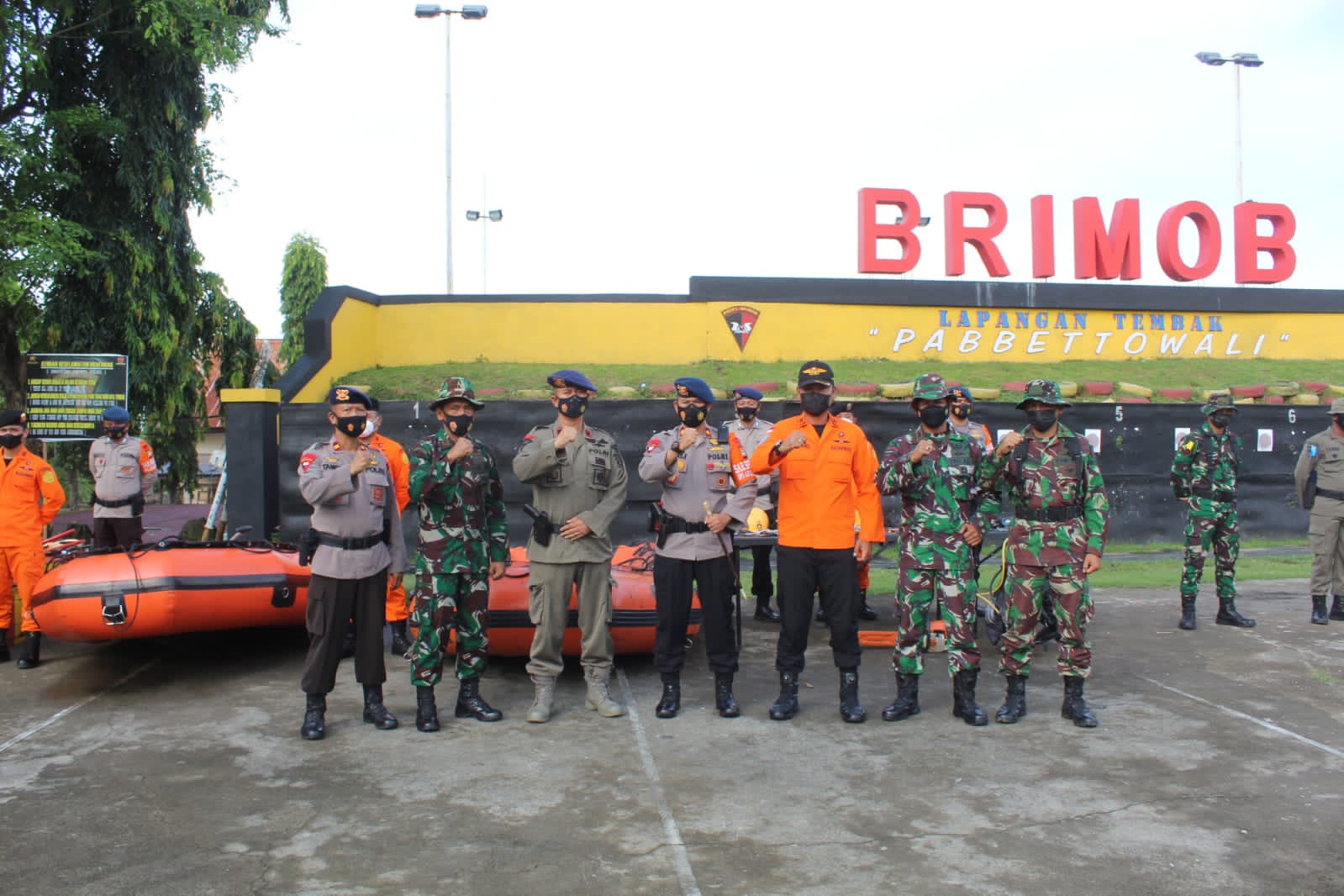 Komandan Batalyon Pimpin Latihan Gabungan