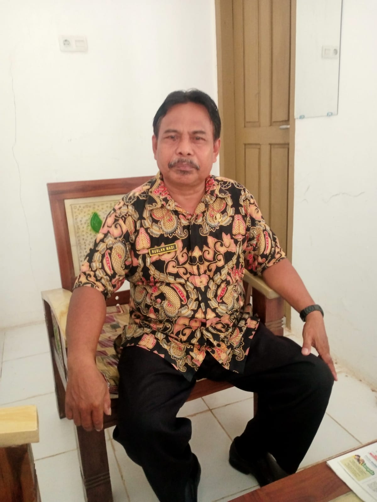Kepala SMAN 1 Tapango Berharap Dukungan Ortu Siswa