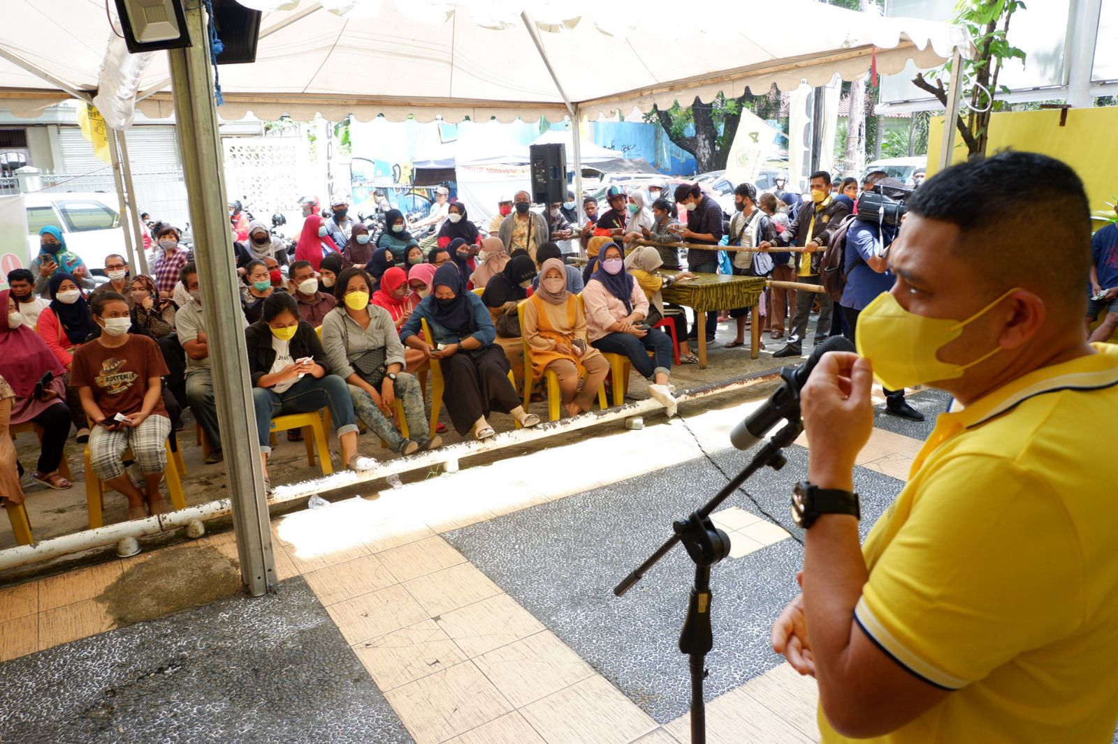 Golkar dan AMPG Makassar Gelar Vaksinasi