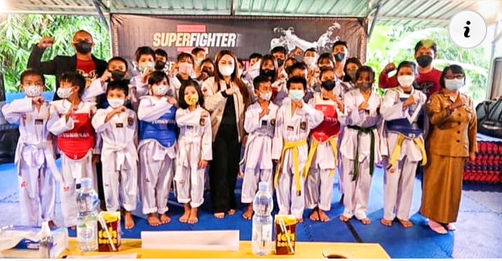 ESR Reses di Pusat Latihan Taekwondo Tana Toraja