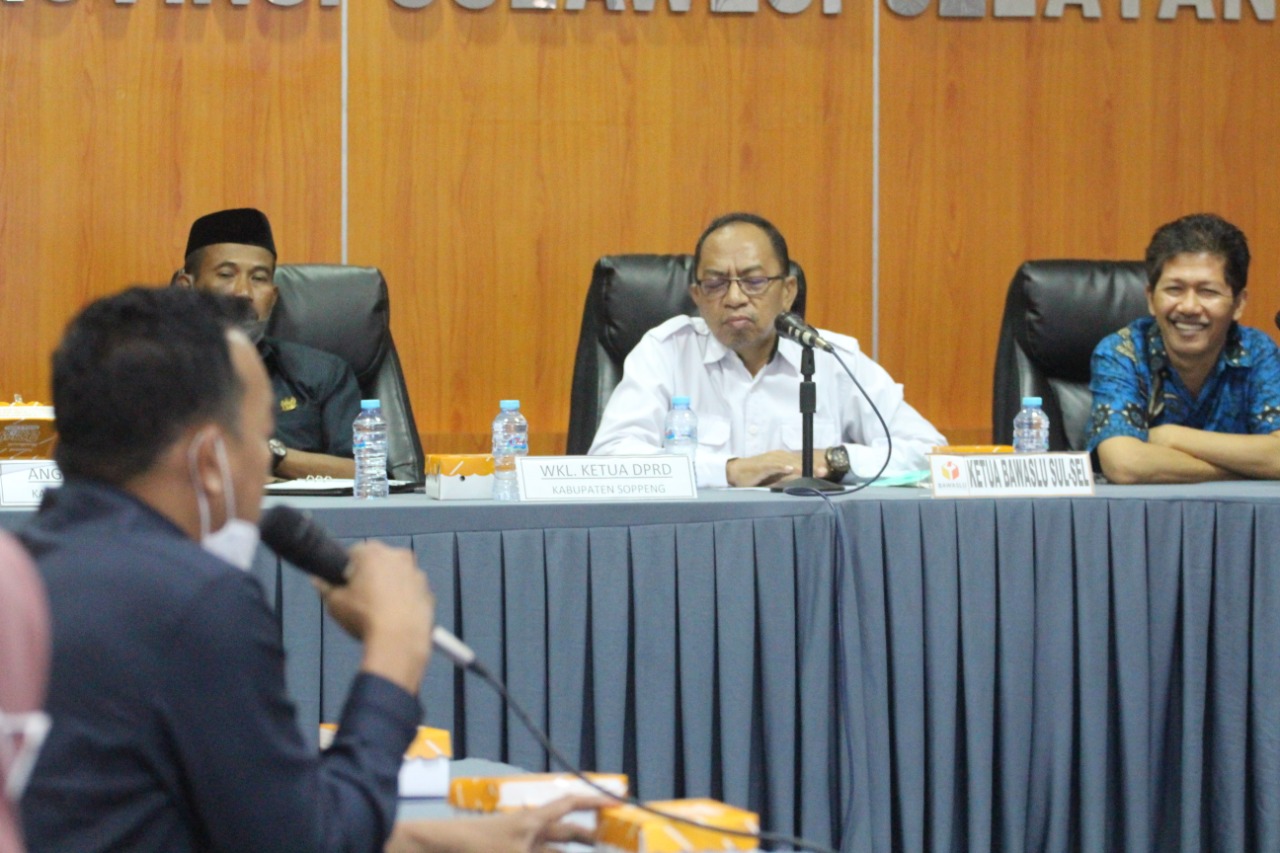 Bawaslu Sulsel Minta DPRD Soppeng Kawal Anggaran Pemilu