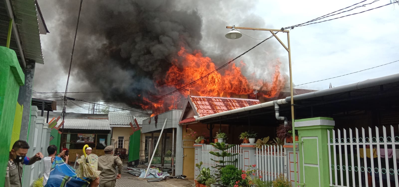 Rumah Diduga Dibakar saat Hendak Dieksekusi