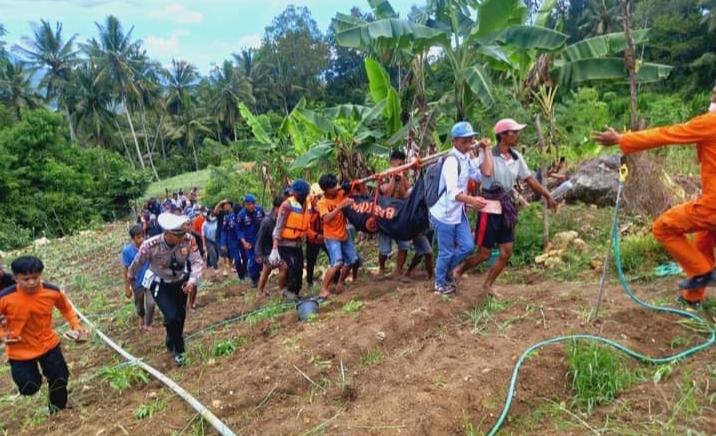 Lima Hari Dicari, Korban Laka Terjepit Batu di Sungai
