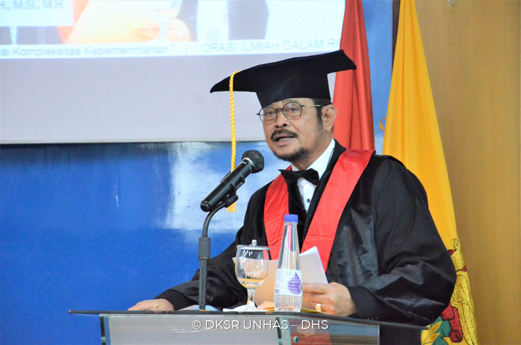 Enam Tahun Dinanti, SYL Terima  Gelar Professor Kehormatan