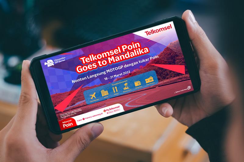 Tukarkan Satu Telkomsel Poin, Nikmati Secara Langsung Nonton MotoGP Mandalika