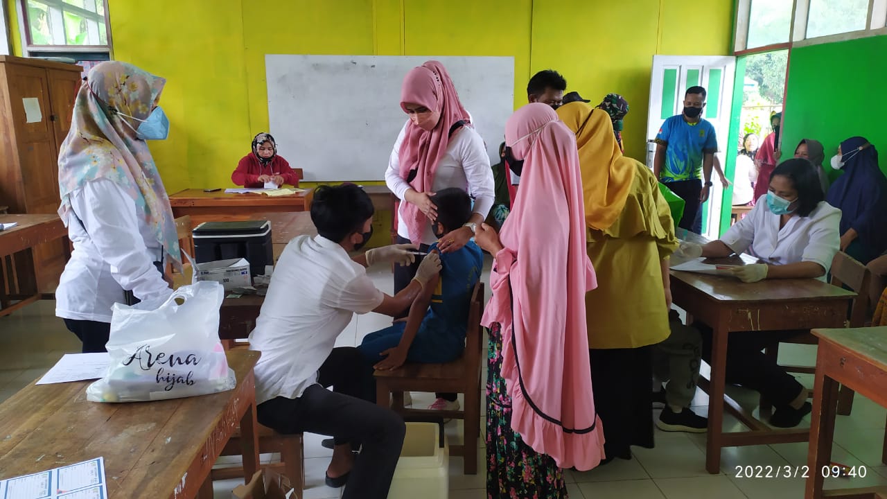 SDI Japing Kembali Gelar Vaksinasi Tahap Dua