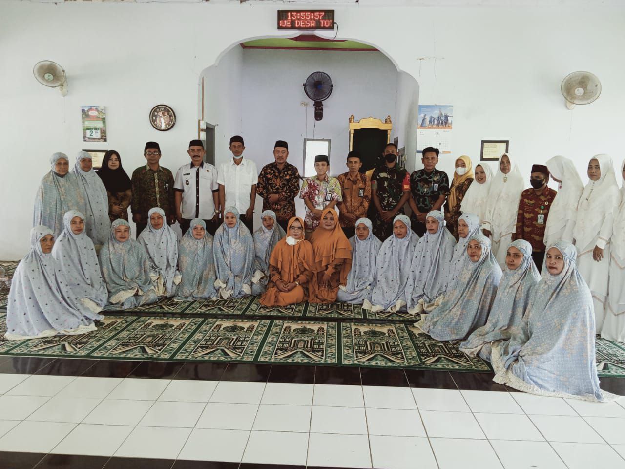 Babinsa Desa Tottong Praka Hamka Menghadiri Giat Penyuluhan Agama Islam dan Modernasi Beragama
