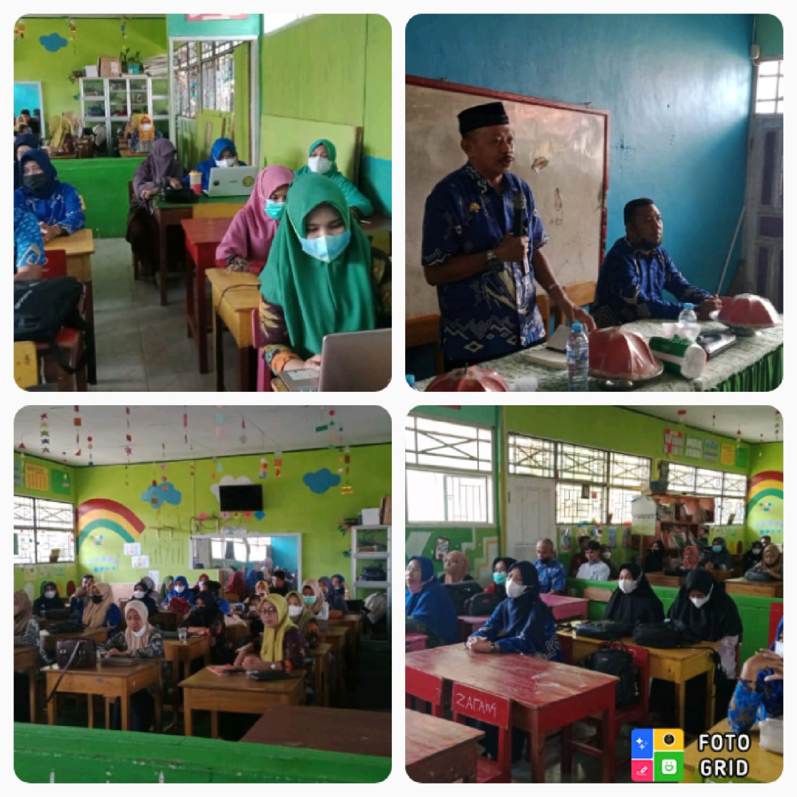KKG Pattalassang Susun soal Penilaian Tengah Semester