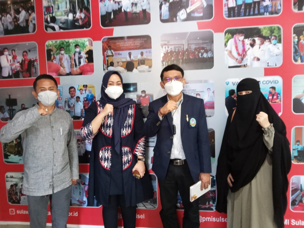 Politeknik Kesehatan Megarezky Melakukan Audiensi Bersama Instansi UDD PMI Sulsel