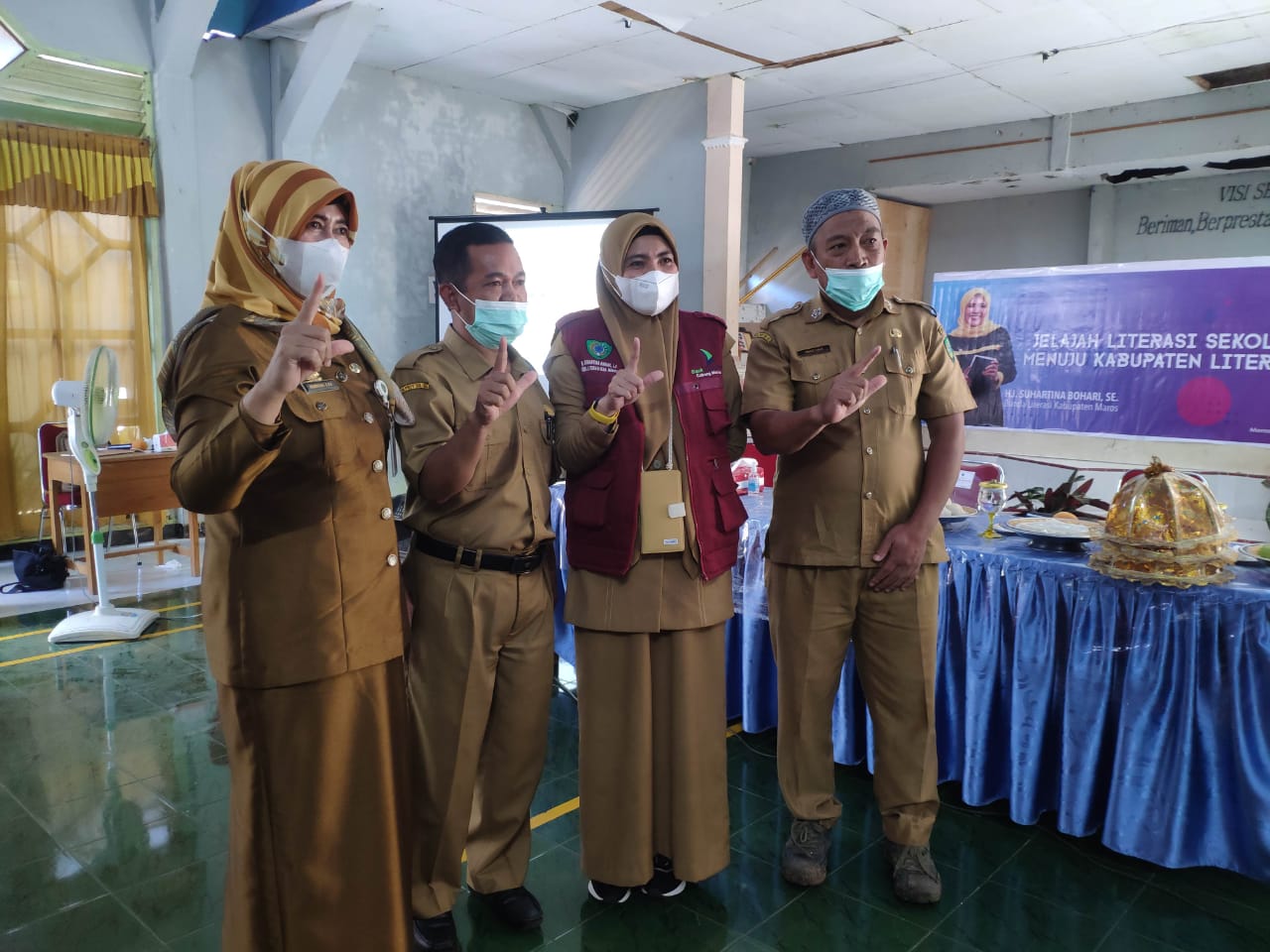 Wakil Bupati  Roadshow di 14 Kecamatan  Gerakan Literasi