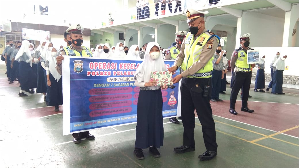 Satlantas Polres Pelabuhan Makassar Kampanye Budaya Tertib Berlalu Lintas