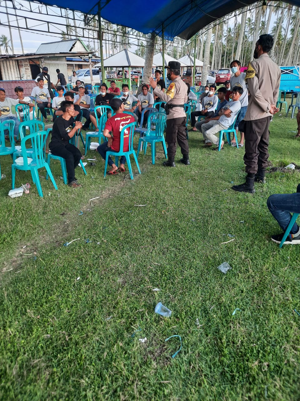 Bakal Manggung Sampai Dini Hari, Malucca Dibubarkan Paksa Polisi di Pantai Lowita