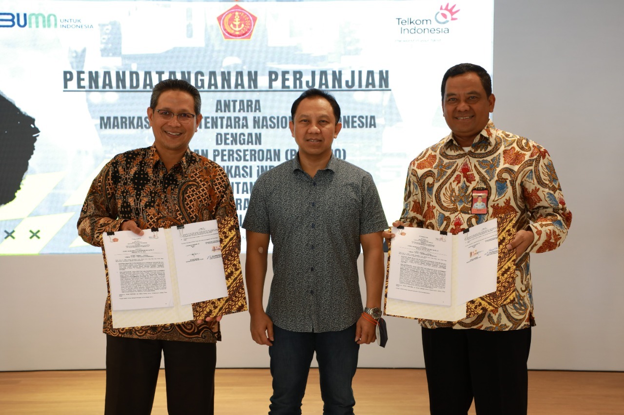 TNI dan Telkom Jalin Sinergi Layanan Transponder Satelit