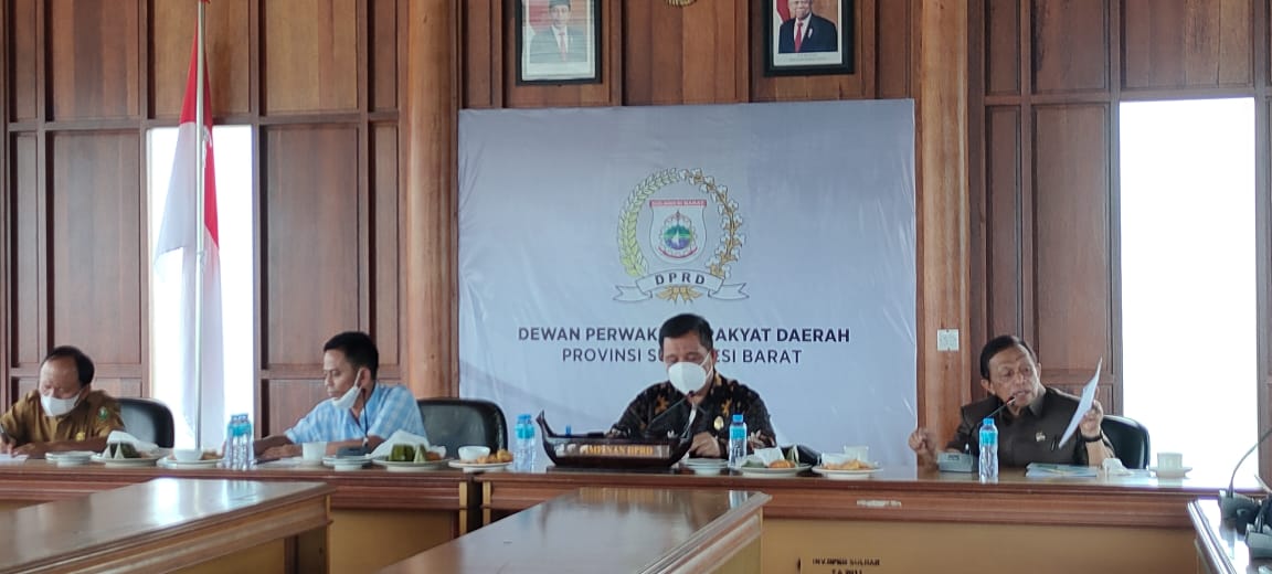 DPRD Majene Kunjungi DPRD Sulbar Bahas Rencana Pembangunan Jalan