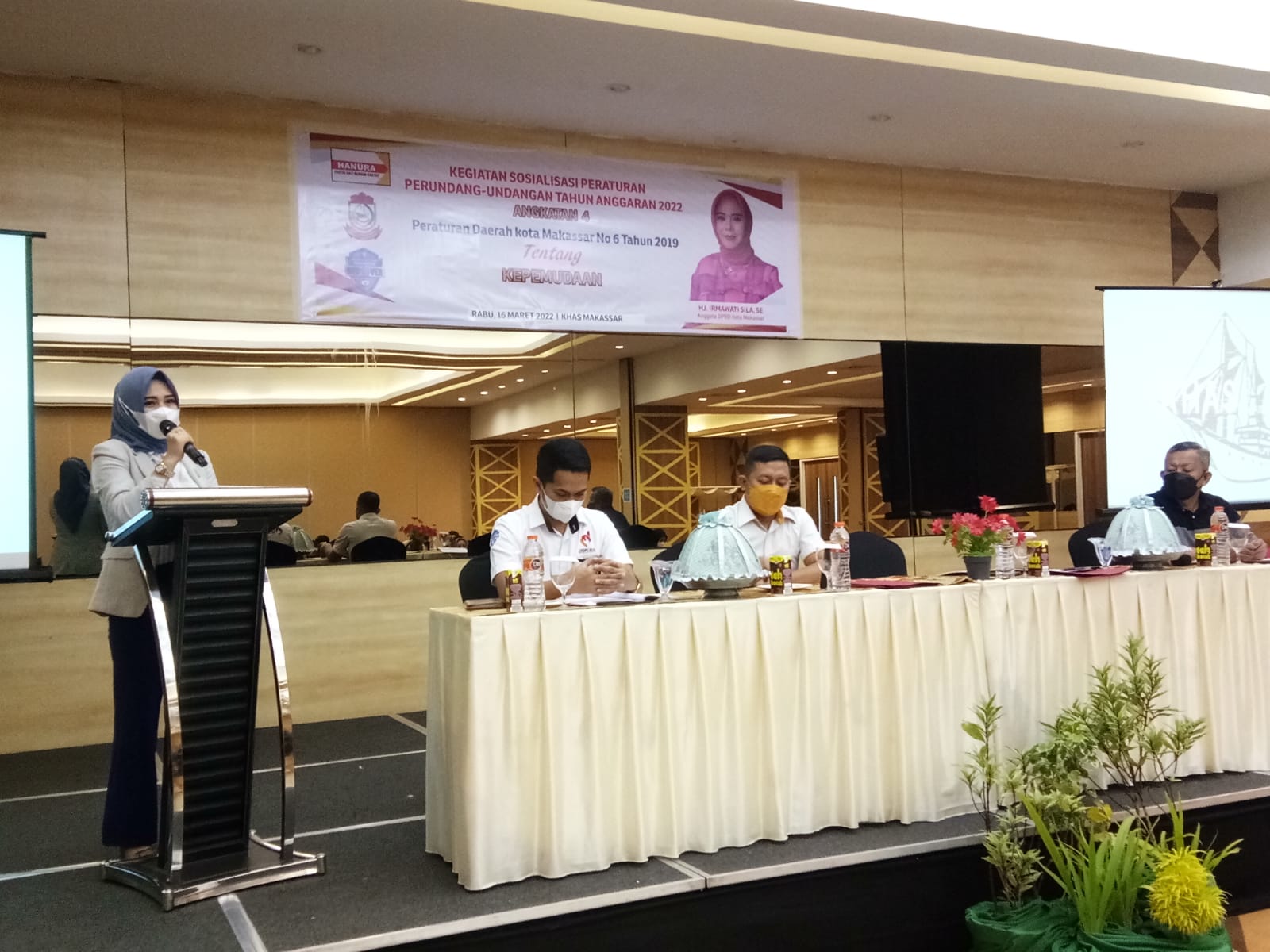 Irmawati Sila Dorong Pemuda Manfaatkan Wadah Berkreativitas di Perda Kepemudaan