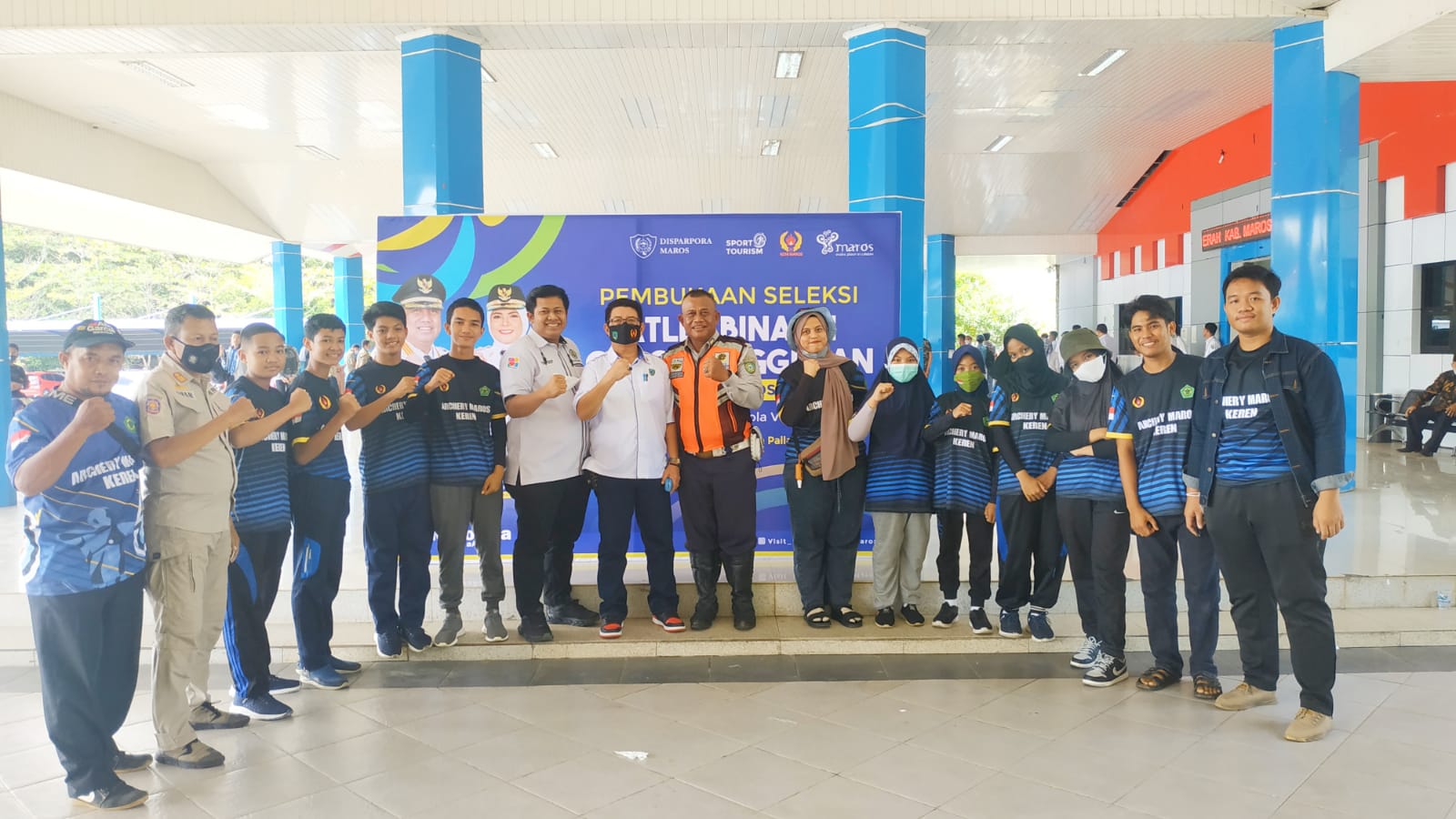 Bupati Maros Dukung Peningkatan Prestasi Olah Raga
