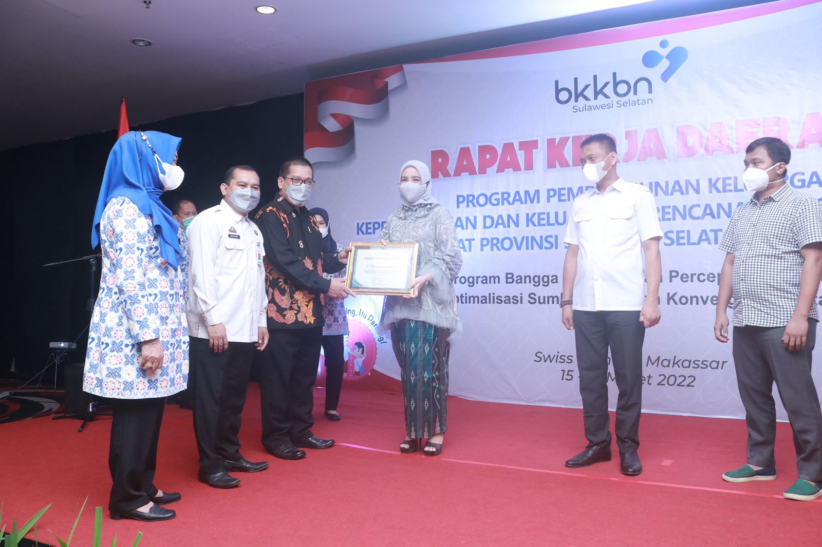 TP.PKK Bantaeng Raih Penghargaan Terbaik pada Rakerda Provinsi Sulsel