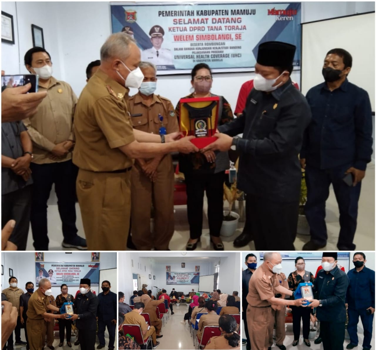 Pimpinan dan Komisi Dua DPRD Tana Toraja Studi Banding ke Mamuju Bahas UHC
