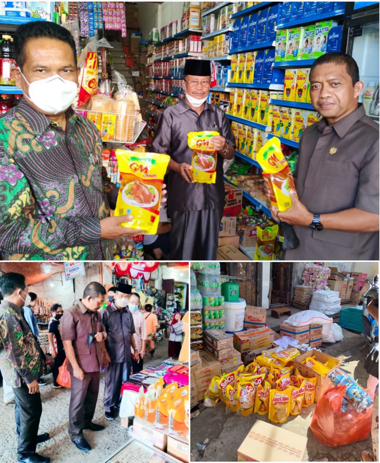 Kelangkaan Minyak Goreng, Komisi Dua DPRD Tana Toraja Sidak Pasar  Tradisional