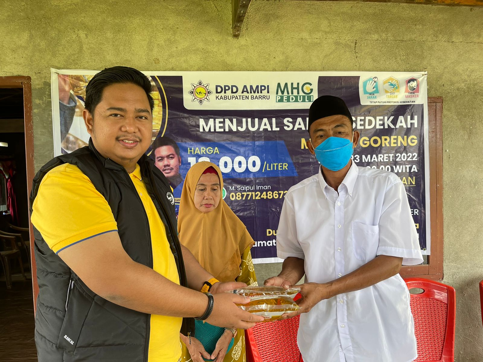 MHG Gelar Kegiatan Menjual Sambil Sedekah Migor
