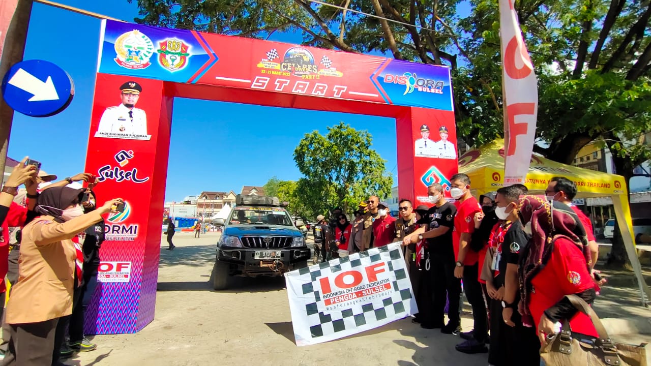 Event offroad Bertajuk Celebes 3 Days Overland Part II Semarakkan Hari Jadi Wajo