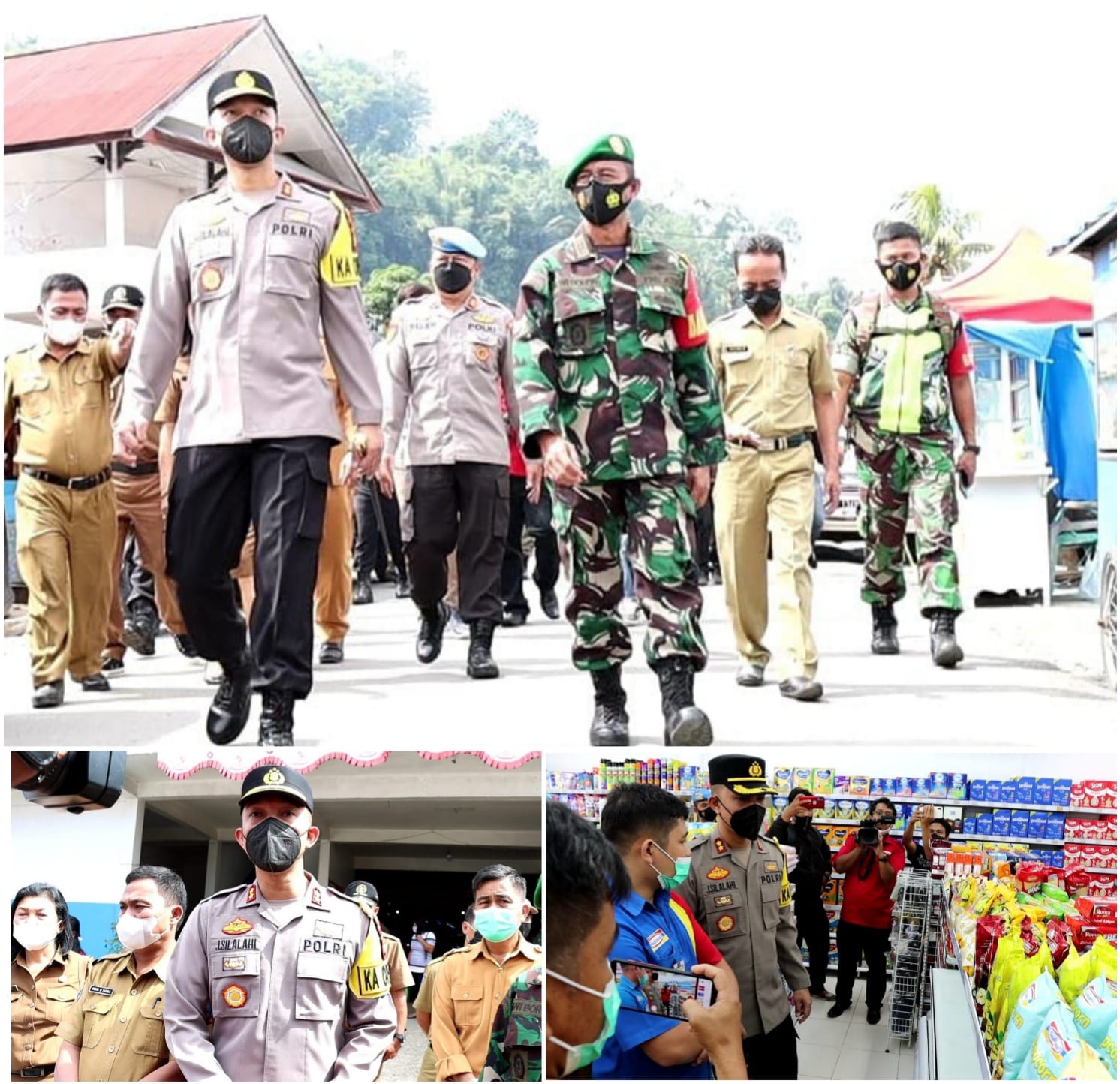 Kapolres Tana Toraja Sidak Harga Sembako di Pasar Makale Jelang Ramadan