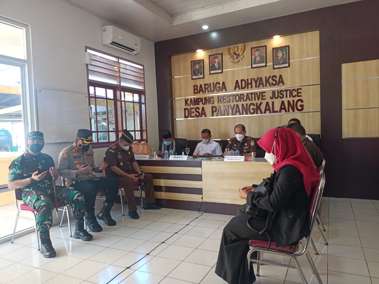 Kejagung RI Apresiasi Terciptanya Kampung RJ diTakalar.