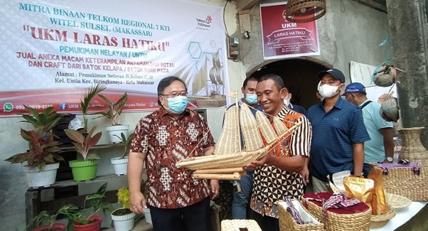 Komut Telkom Berharap Ekonomi Masyarakat Bangkit Melalui UMKM