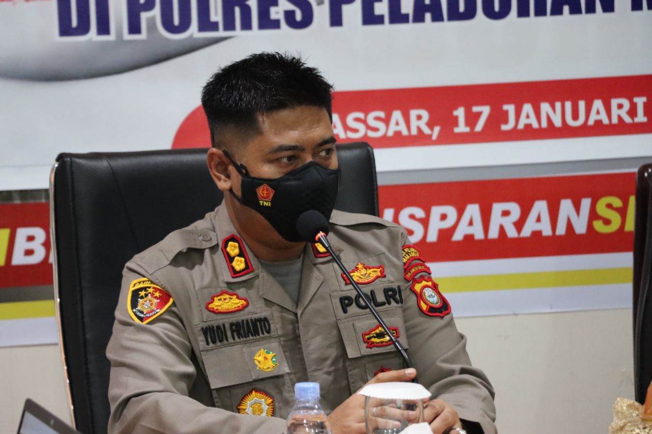 Kawal ketersediaan kebutuhan pokok jelang Ramadhan, Polres Pelabuhan Makassar Pantau Stok di Pasar
