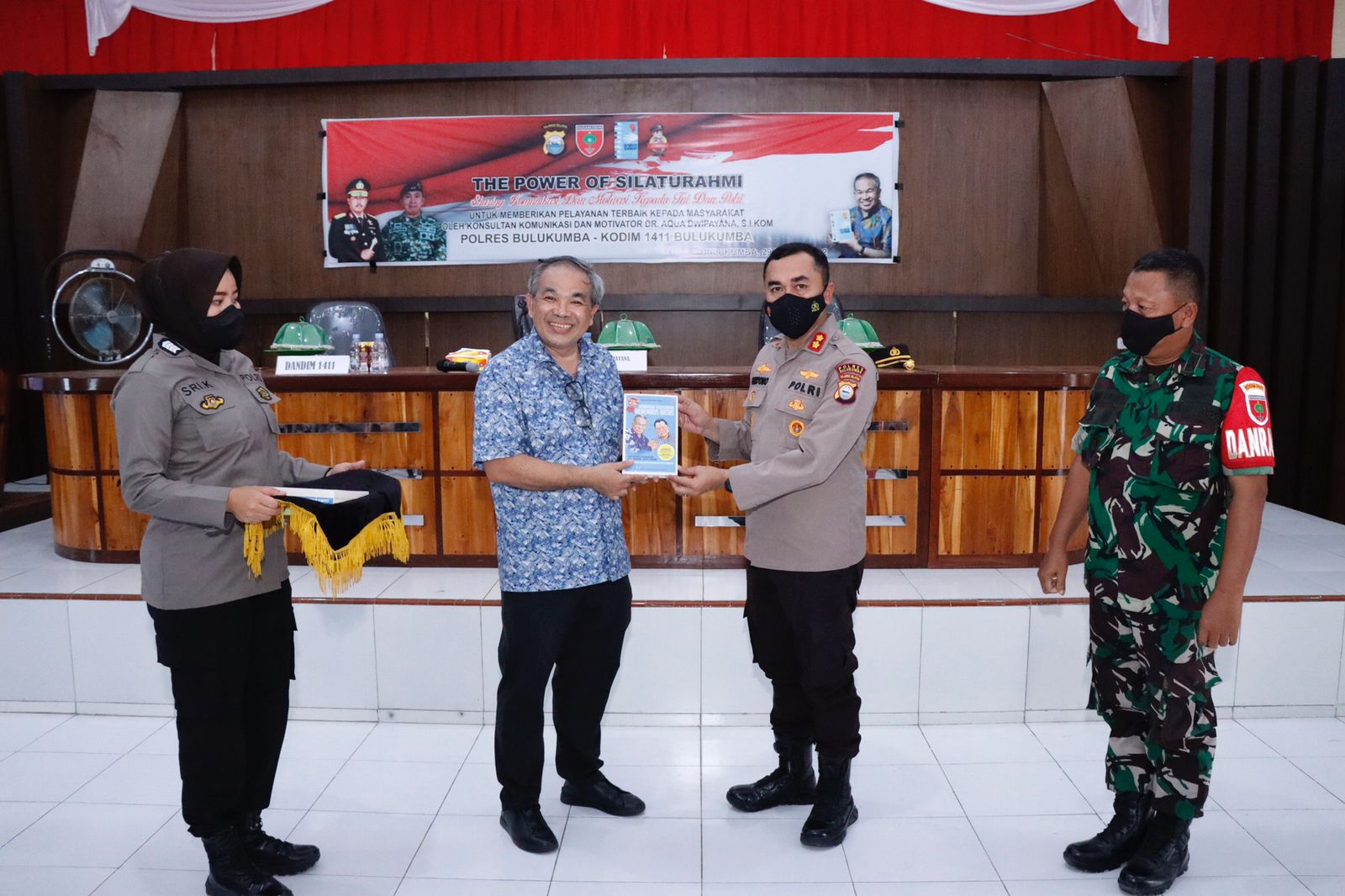 Aqua Minta Polri Humanis Dalam Melayani