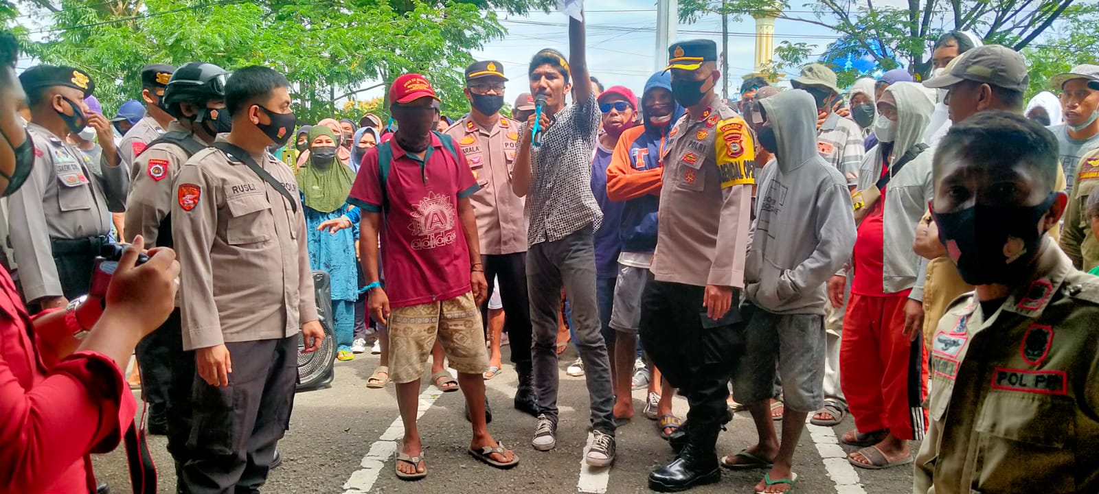 Polres Terjunkan 105 Personel Awasi Aksi Petani