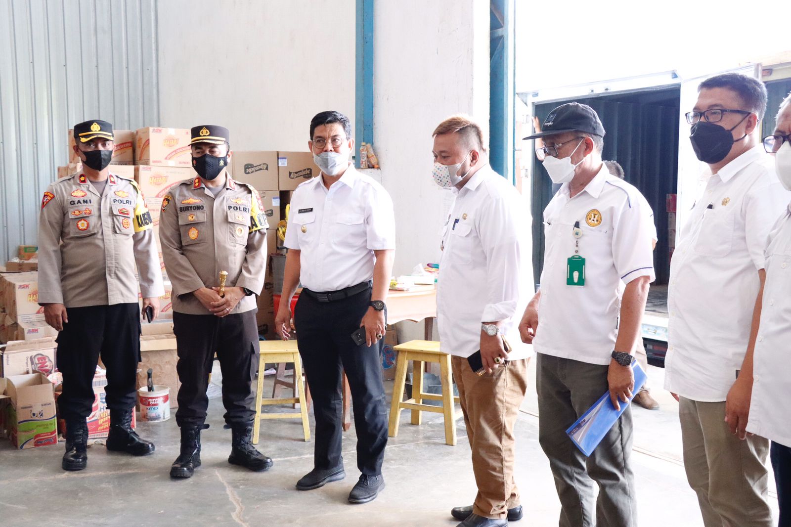 Kapolres-Wabup Pantau Ketersediaan Minyak Goreng