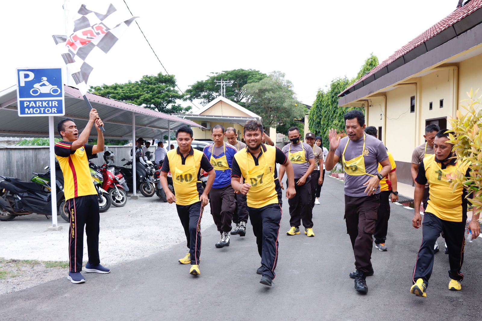 Polres Gelar Tes Kesamaptaan Jasmani