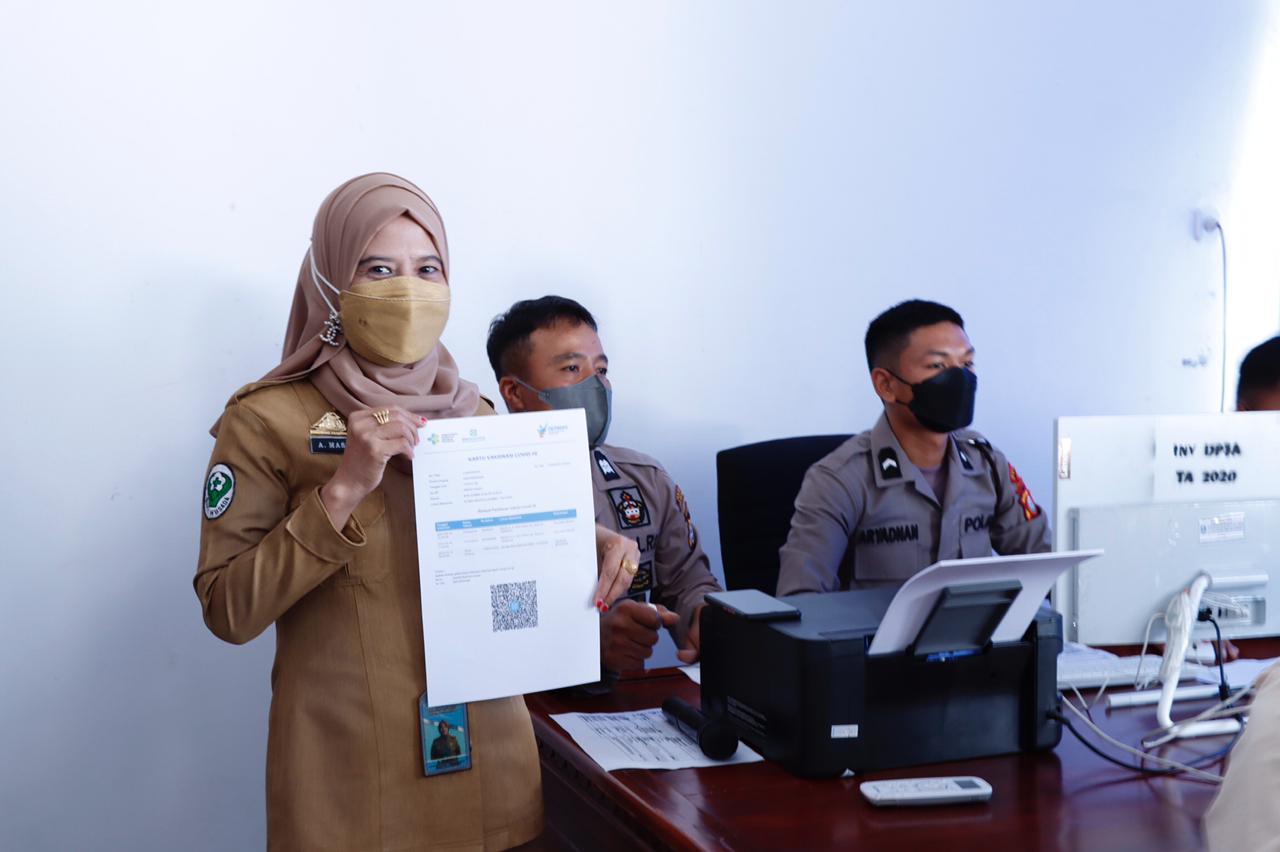 Pegawai DP2KBP3 Jalani Vaksin Booster