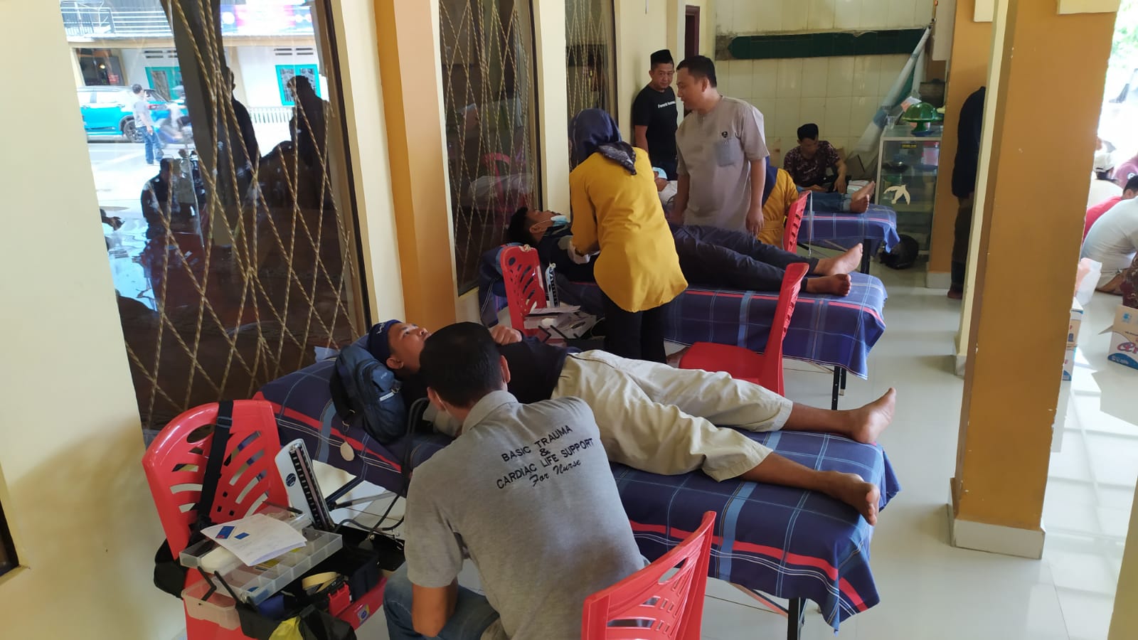 Remaja Masjid Al – Muawanah Gelar Sedekah Darah