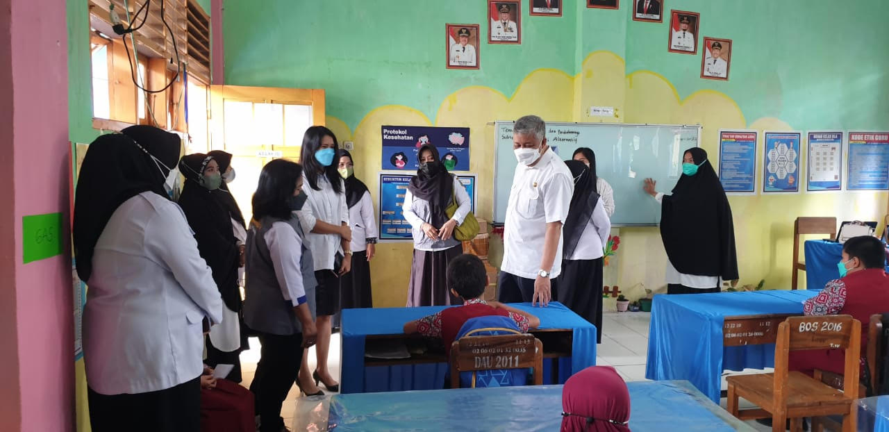 PPKM Level 3, Bupati Pantau Sekolah