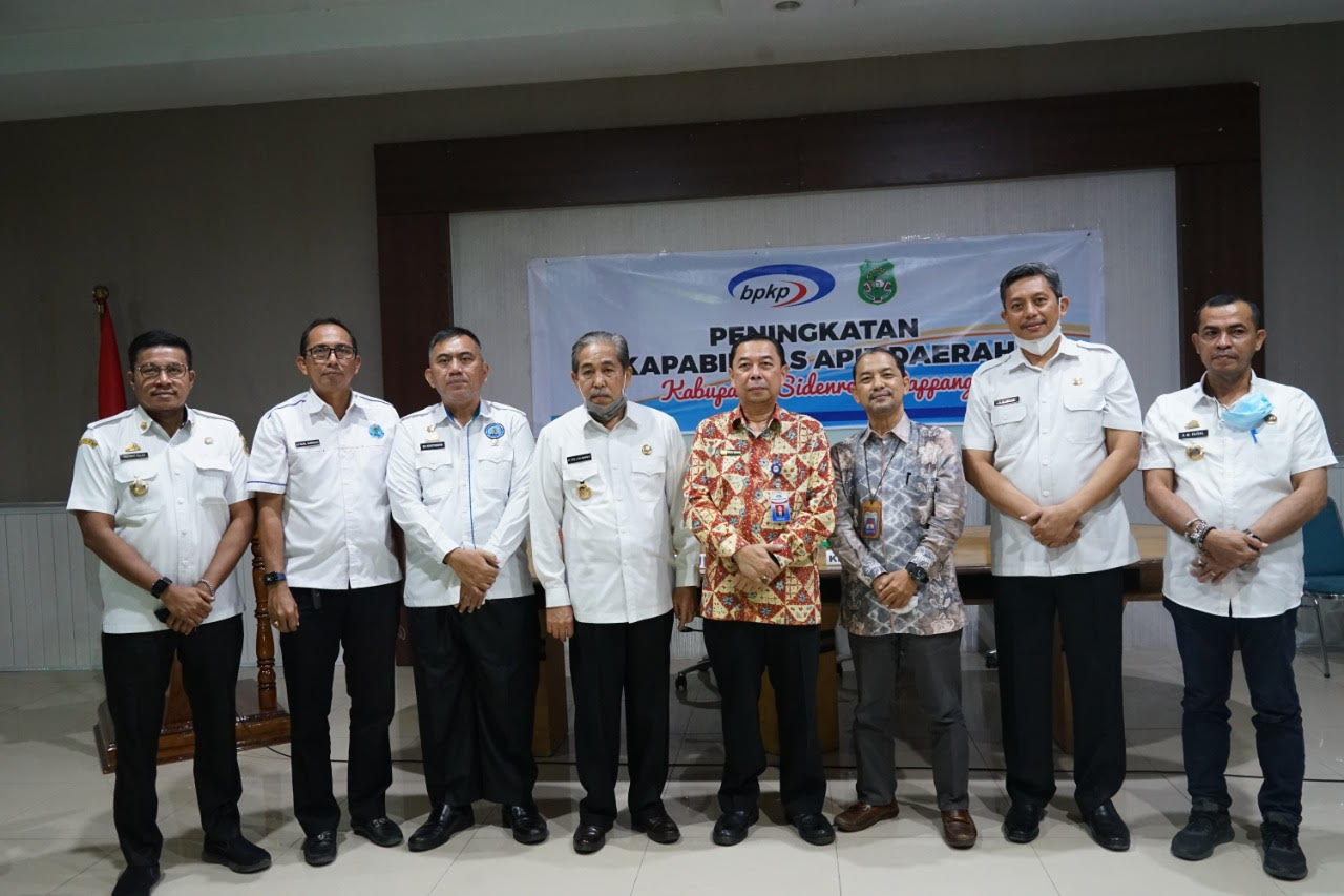 Dollah Mando Terima Kunker Kepala BPKP Sulsel