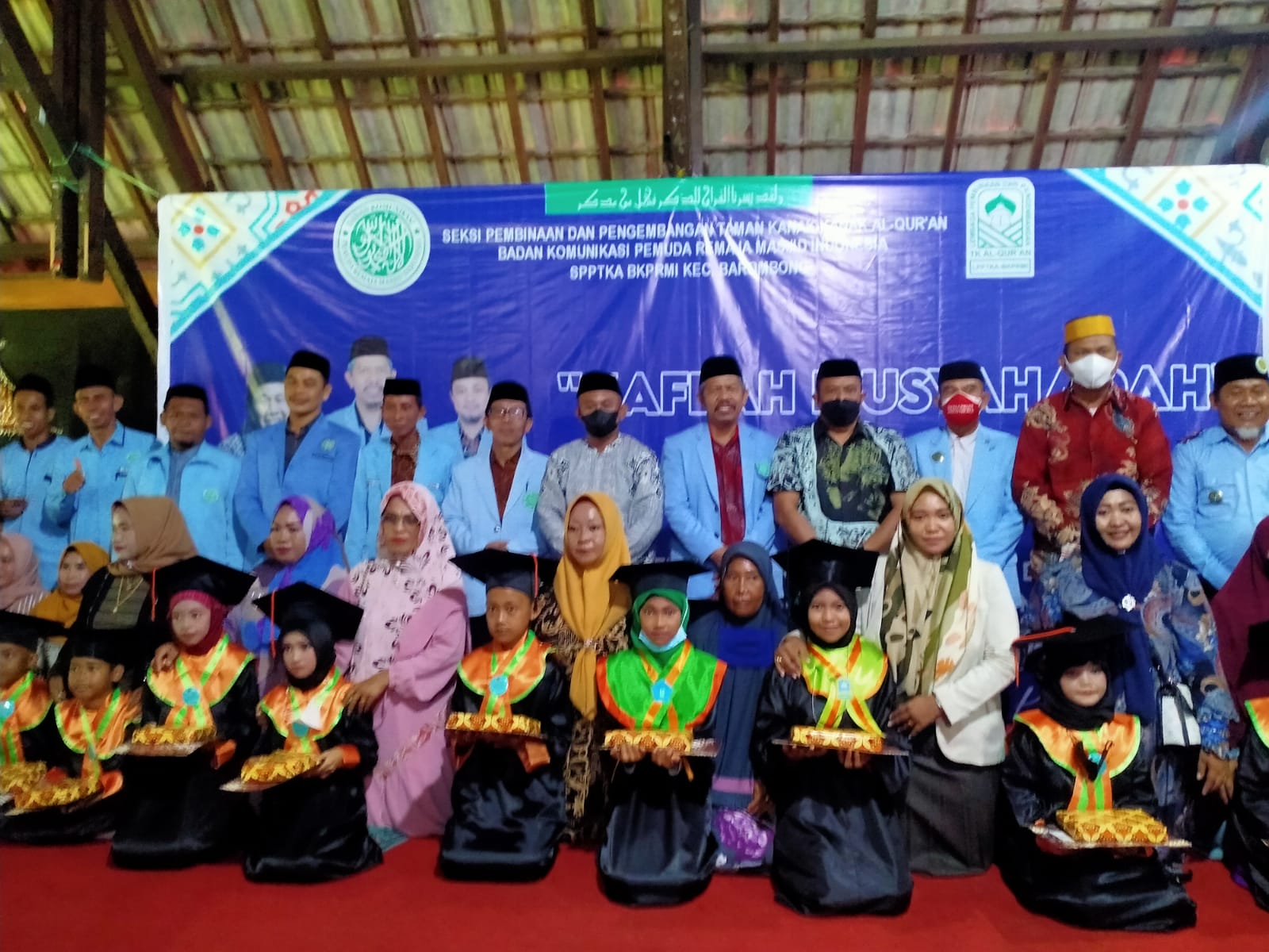 Wisuda 400 Santri TK/TPA di Benteng Sombaopu