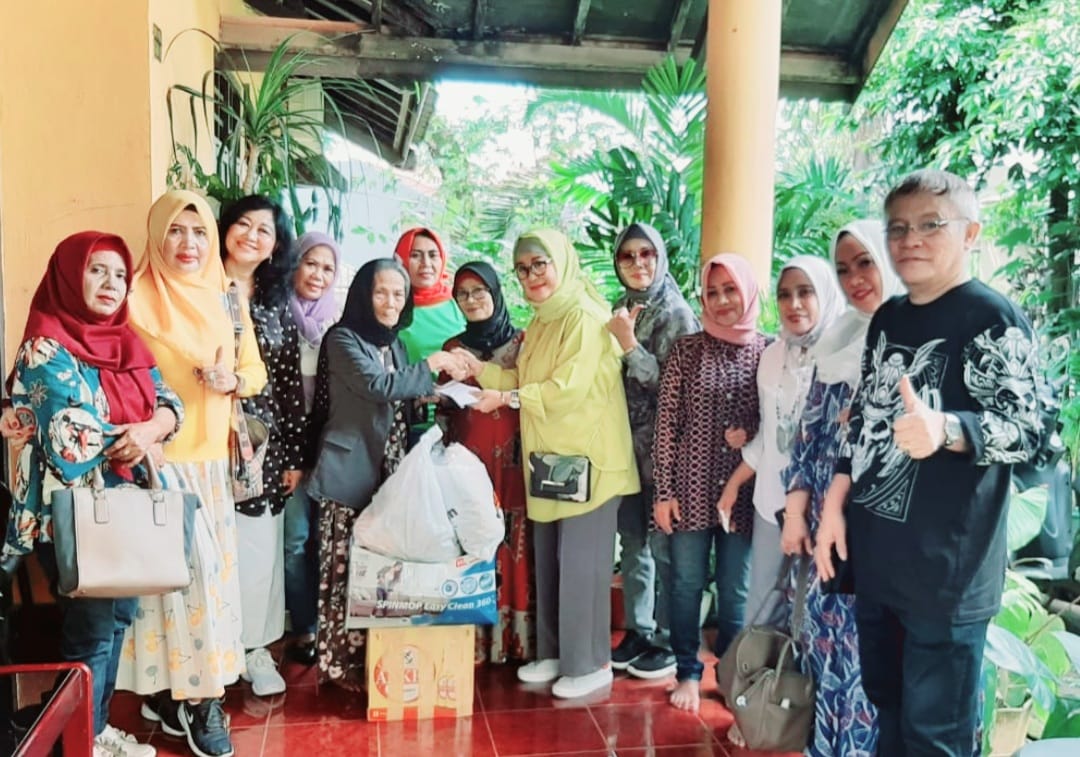 Tunjukan Empati, PAS82 Serahkan Bantuan ke Anggota Tertimpa Musibah Kebakaran